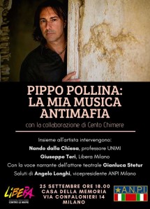 Pippo Pollina a Milano 25_09_2019